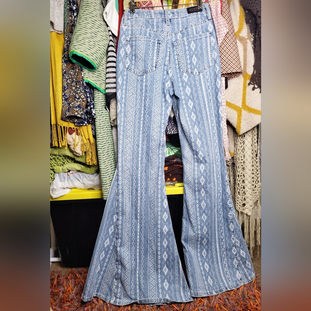 Western Jeans High Rise Super Flare Rodeo